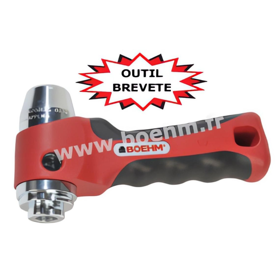 BOEHM JLBM30PA Handle-Chuck for Hollow Punches Ø2 to 30 mm (1/8" to 1 3/16")