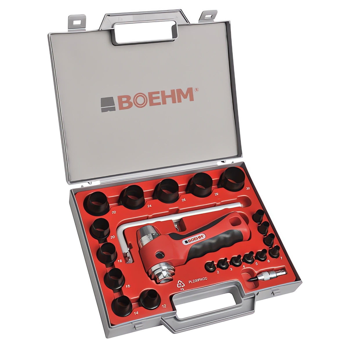 BOEHM JLB230PACC Hollow Punch Set Ø2 to 30 mm + Ø330 mm Gasket Cutter