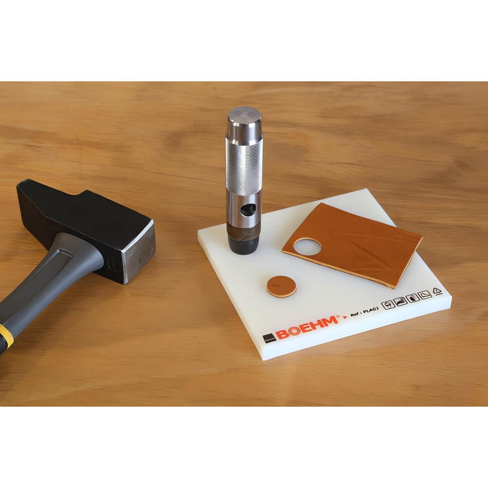 BOEHM PLAG1 Cutting Board 140 x 130 x 10 mm for Hollow Punches