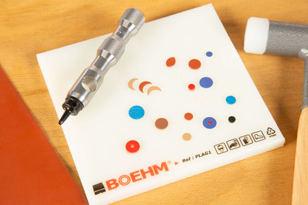 BOEHM JLB1.510B Craftsman & Leatherworker Hollow Punch Set Ø1.5 to 10 mm - view 4