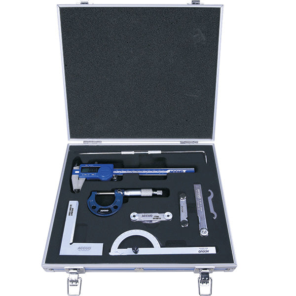 ACCUD 8-Piece Measuring Tool Set – 280-000-08