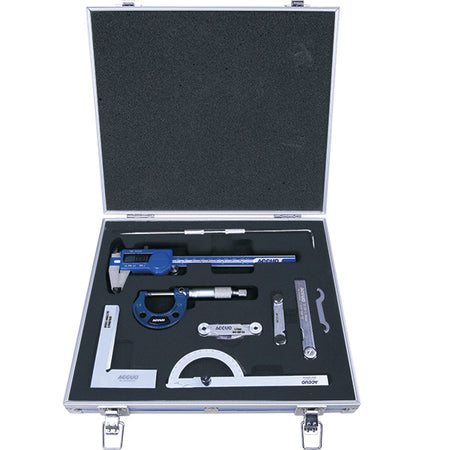 ACCUD 8-Piece Measuring Tool Set – 280-000-08