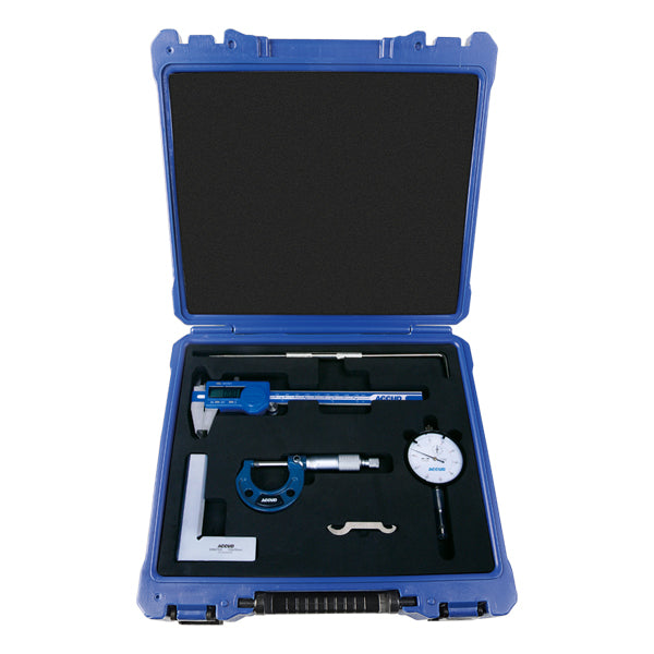 ACCUD 5-Piece Measuring Tool Set with Square & Scriber – 280-000-15