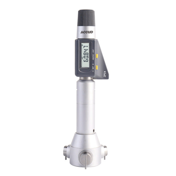 ACCUD Digital Wide Range Three Point Internal Micrometer – Series 364