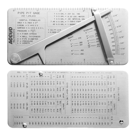 ACCUD Pipe Pit Gauge – 748-012-01