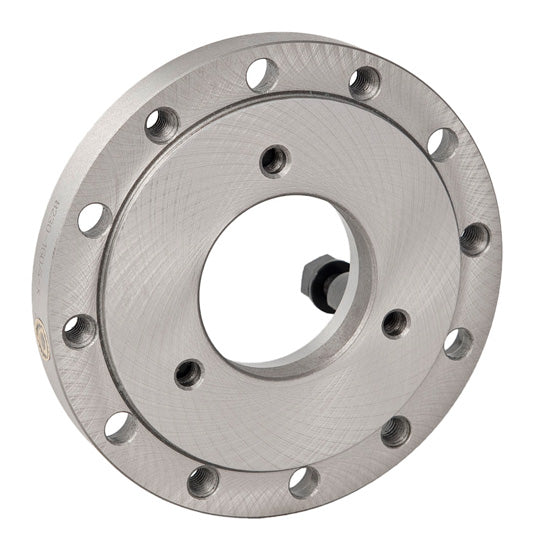 BISON 8230 Chuck Adapter Plate, Camlock C Spindle Mount (DIN 55027)