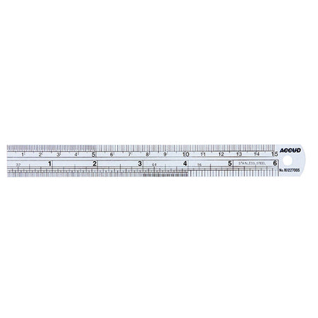 ACCUD Stainless Steel Straight Ruler 638X25.4X1.2mm – 990-024-11H