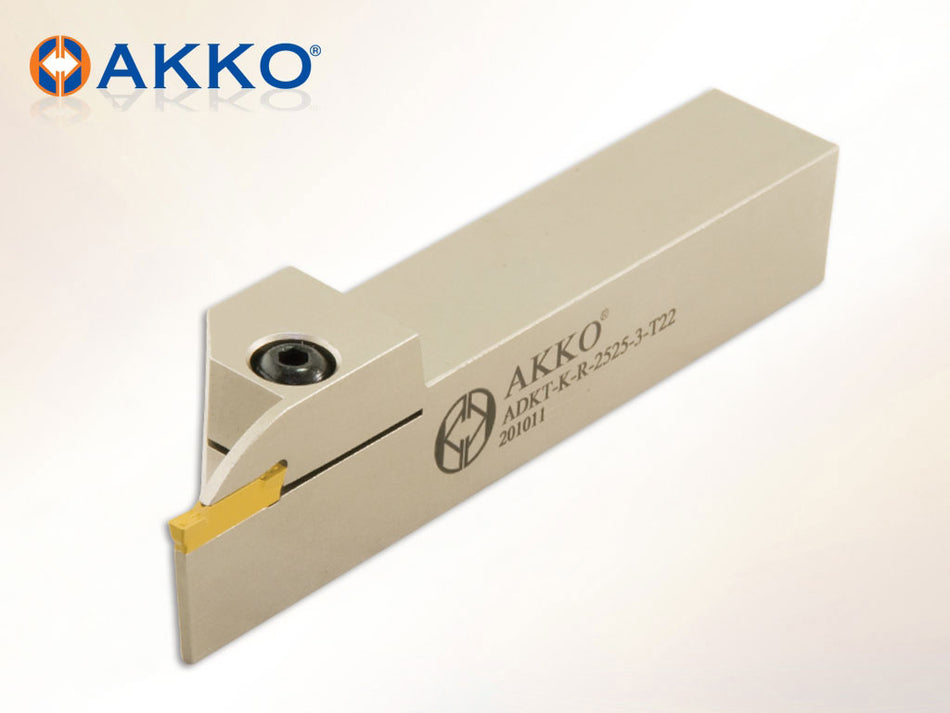 AKKO ADKT-K-R-2020-3-T20 External Grooving Tool Holder