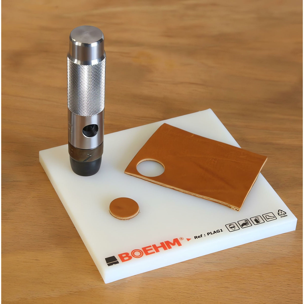 BOEHM JLB320CM Hollow Punch Set Ø3 to 20 mm (10 Punches, Even Sizes) - view 3