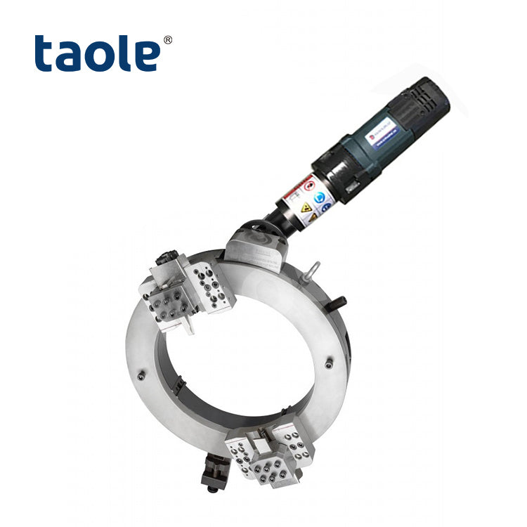 TAOLE TOE Electric Split-Frame Pipe Cold Cutting & Bevelling Machine