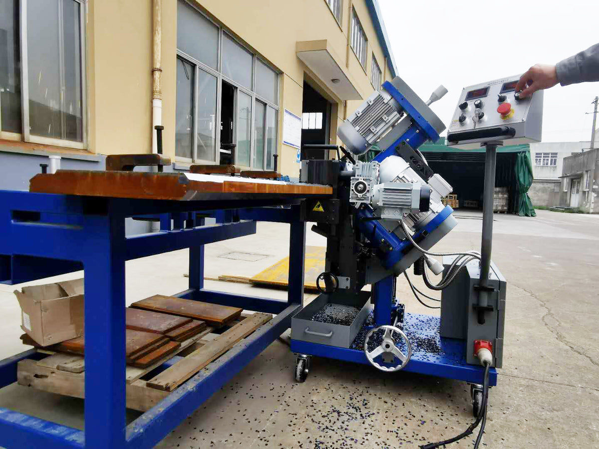 TAOLE TMM-100K Double-Sided Plate Bevelling Machine