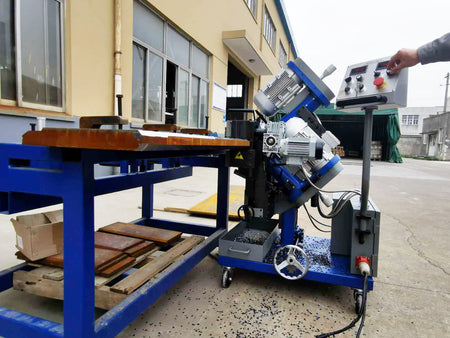 TAOLE TMM-100K Double-Sided Plate Bevelling Machine