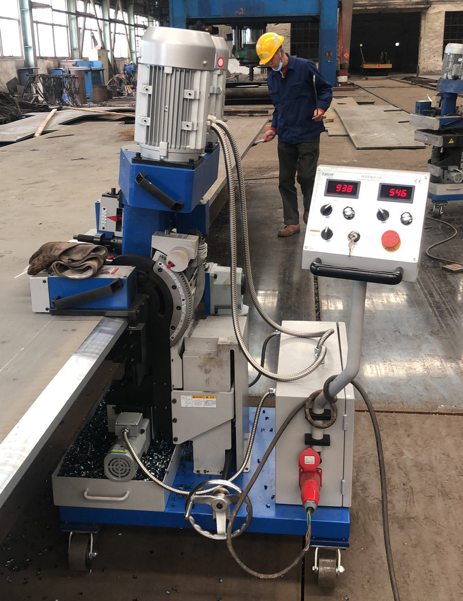 TAOLE TMM-100L Heavy-Duty Plate Bevelling Machine