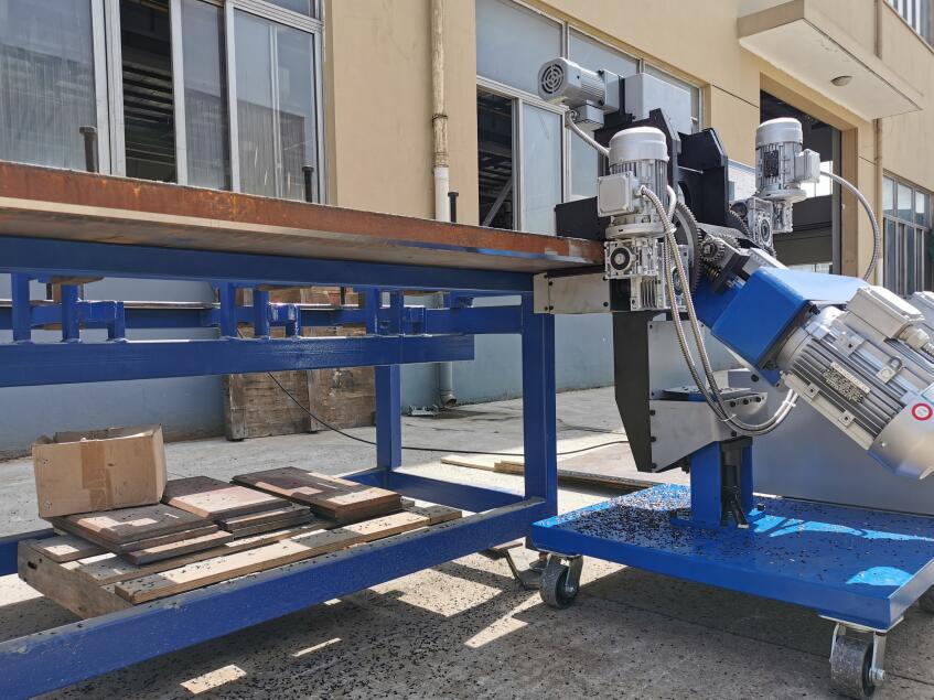 TAOLE TMM-100U Bottom Bevel Plate Bevelling Machine
