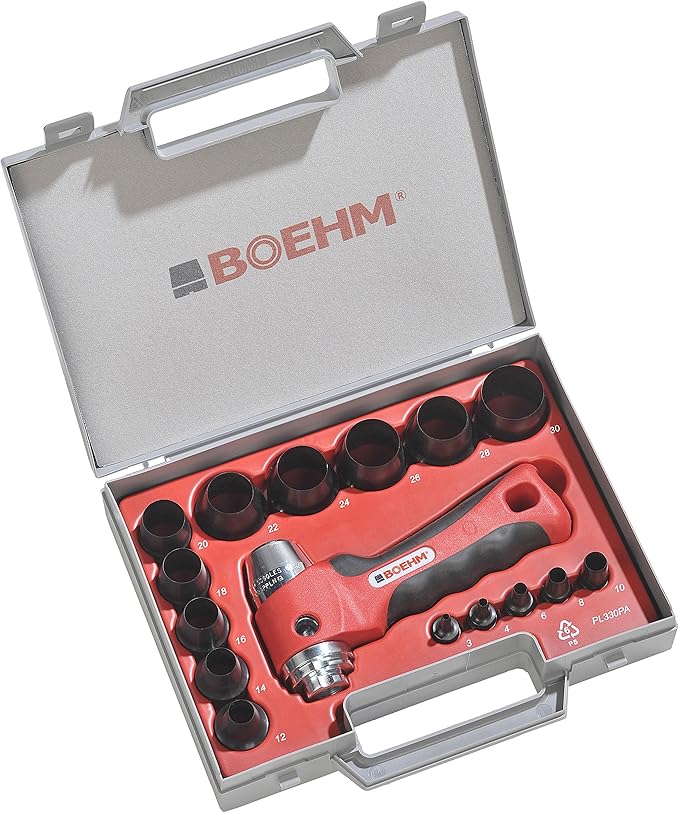 BOEHM HOLLOW PUNCHES SET  2-29 MM Including ODD Sizes