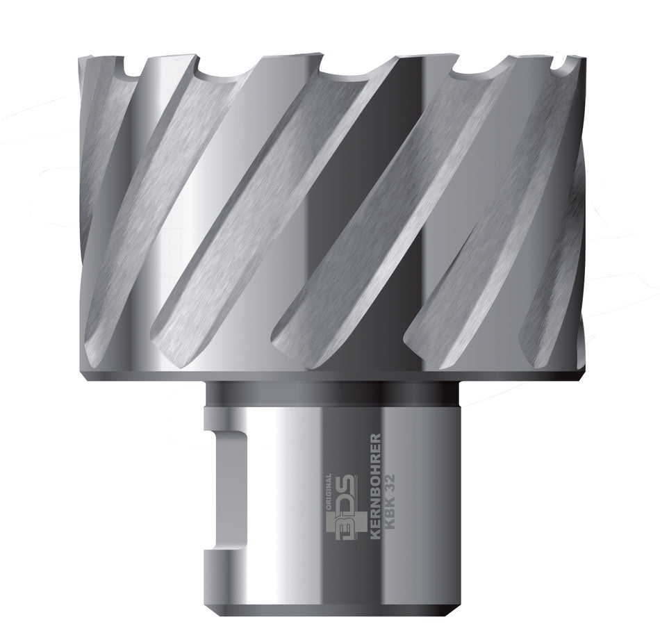 BDS HSS-Co 8 Annular Cutter, Ø 12 mm – 130 mm, 30 mm Cutting Depth (KBK-CO)