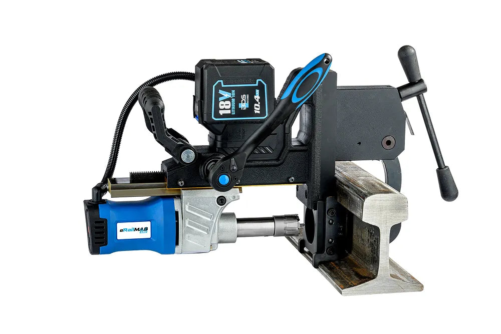 BDS eRailMAB 450 cordless rail drilling machine