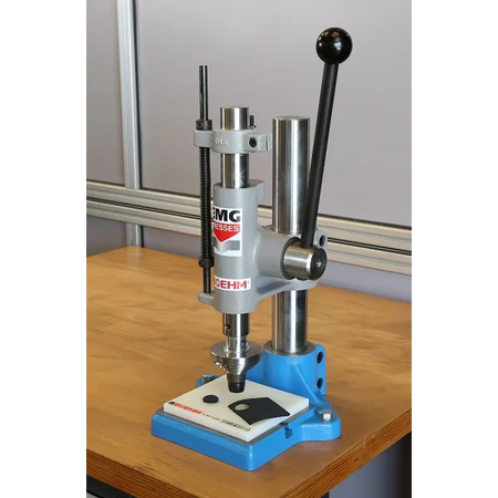 BOEHM PRES4HRD60 Manual Press 4HR for Hollow Punch Cutting, Ready to Use