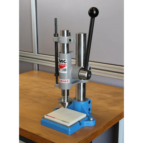 BOEHM PRES4HRD60 Manual Press 4HR for Hollow Punch Cutting, Ready to Use - view 2