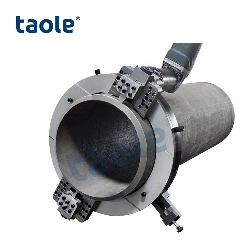 TAOLE TOH Hydraulic Heavy-Wall Pipe Cutting & Bevelling Machine