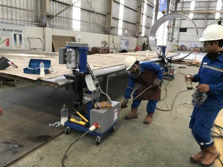 TAOLE TMM-60S Economy Plate Bevelling Machine