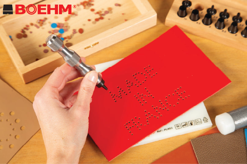 BOEHM JLB1.510B Craftsman & Leatherworker Hollow Punch Set Ø1.5 to 10 mm - view 7