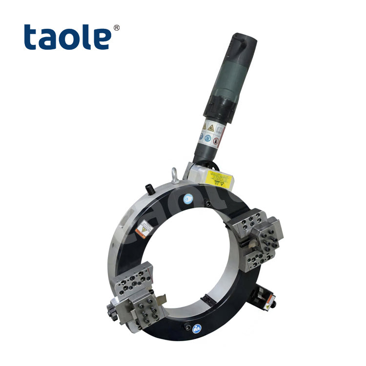 TAOLE TOH Hydraulic Heavy-Wall Pipe Cutting & Bevelling Machine