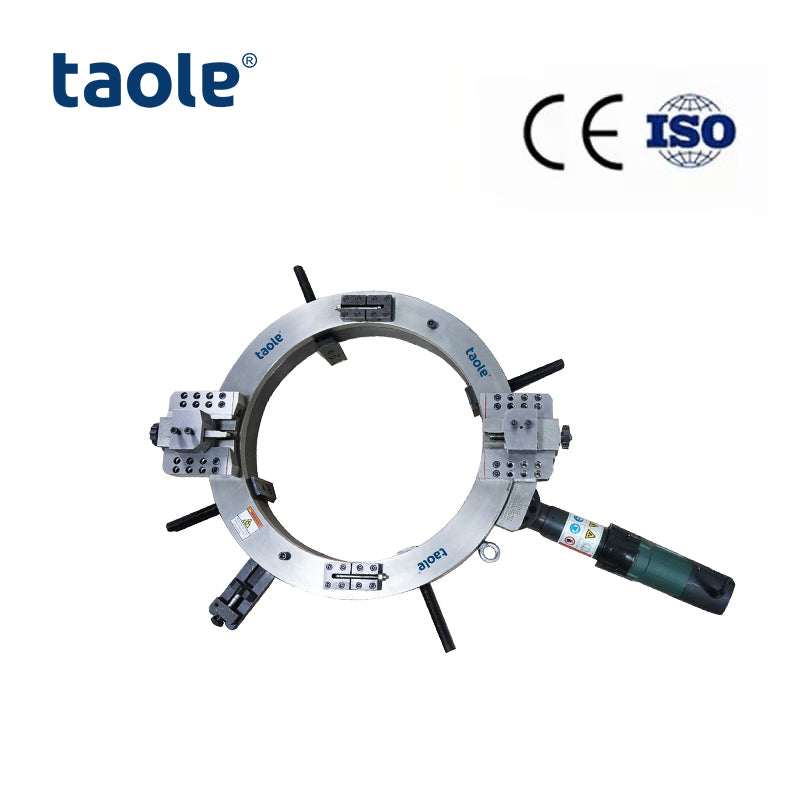 TAOLE TOE Electric Split-Frame Pipe Cold Cutting & Bevelling Machine