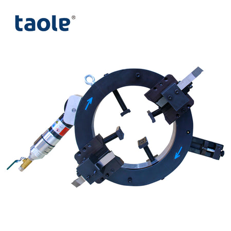 TAOLE TOE Electric Split-Frame Pipe Cold Cutting & Bevelling Machine
