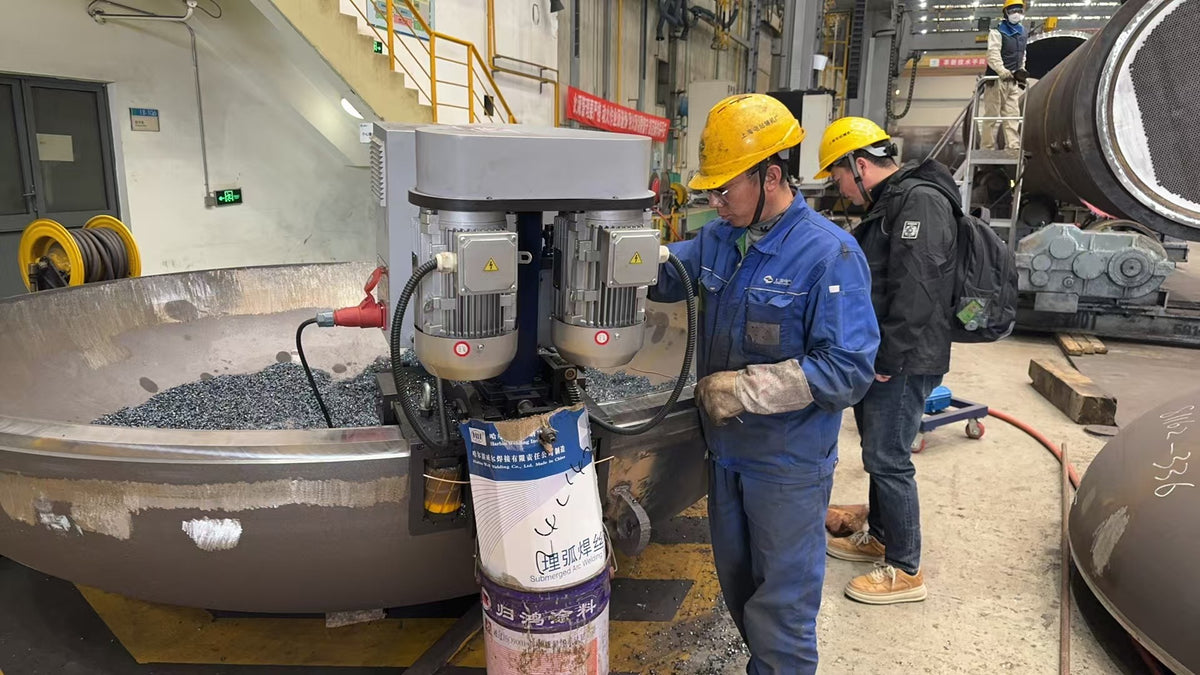 TAOLE TPM-60H Large Pipe & Vessel Head Bevelling Machine