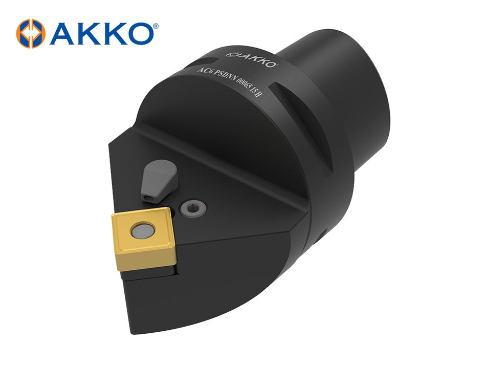 AKKO AC-PSDNN Monoblock External Turning Tool (ISO 26623-1 Polygonal Shank)