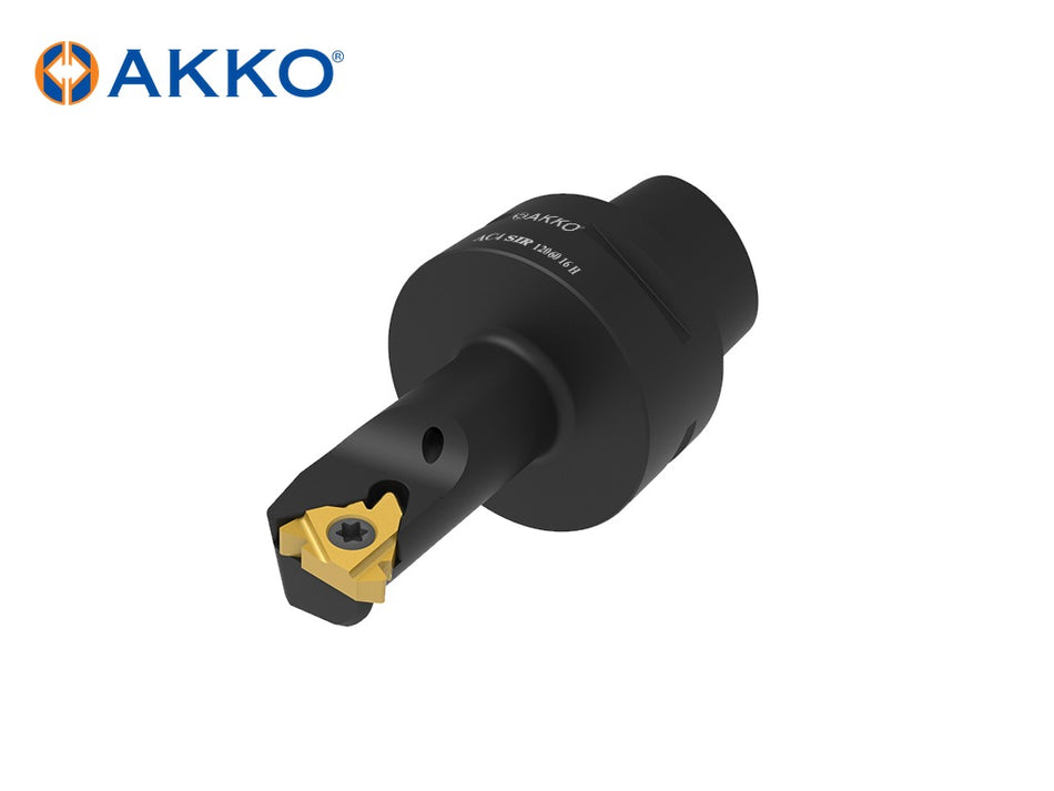 AKKO AC-SIR/L Monoblock Threading Tool (ISO 26623-1 Polygonal Shank)