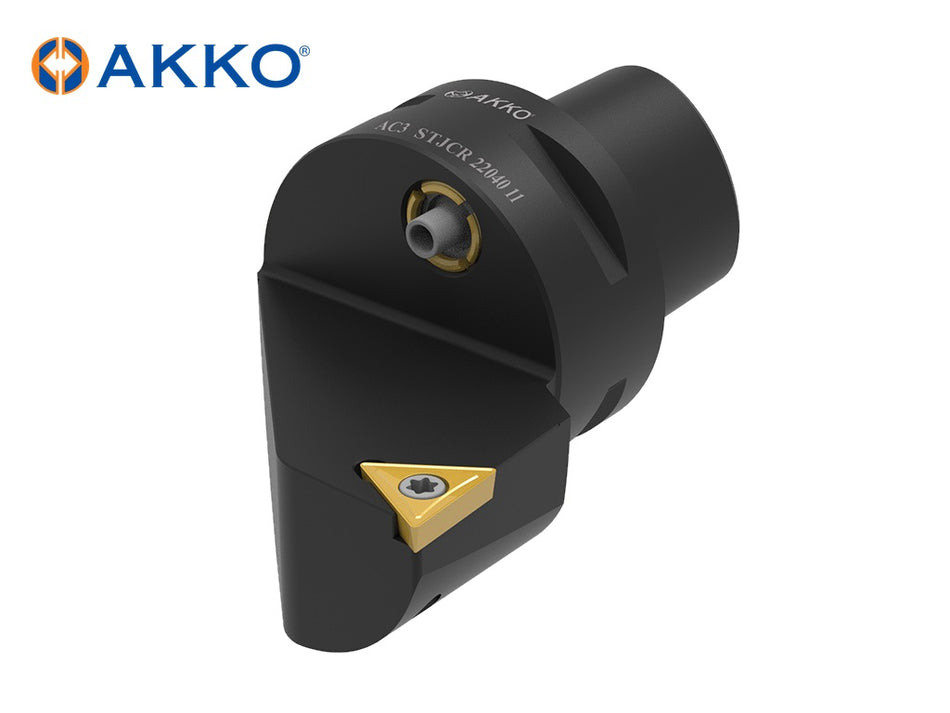 AKKO AC-STJCR/L Monoblock External Turning Tool (ISO 26623-1 Polygonal Shank)