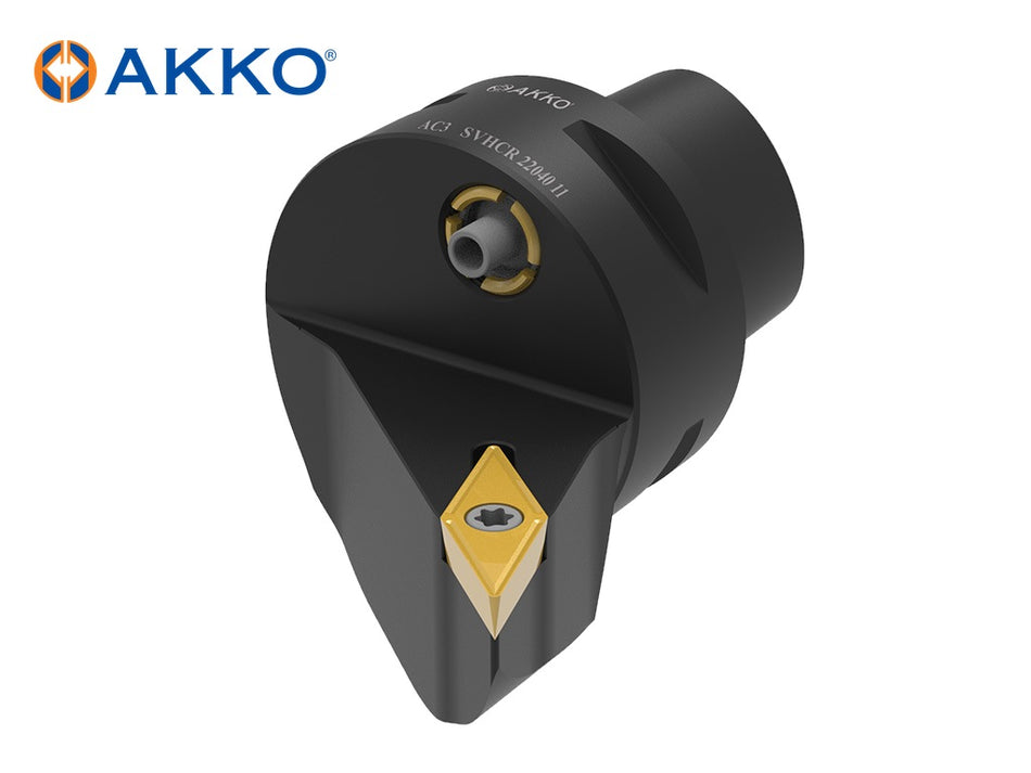 AKKO AC-SVHCR/L Monoblock External Turning Tool (ISO 26623-1 Polygonal Shank)