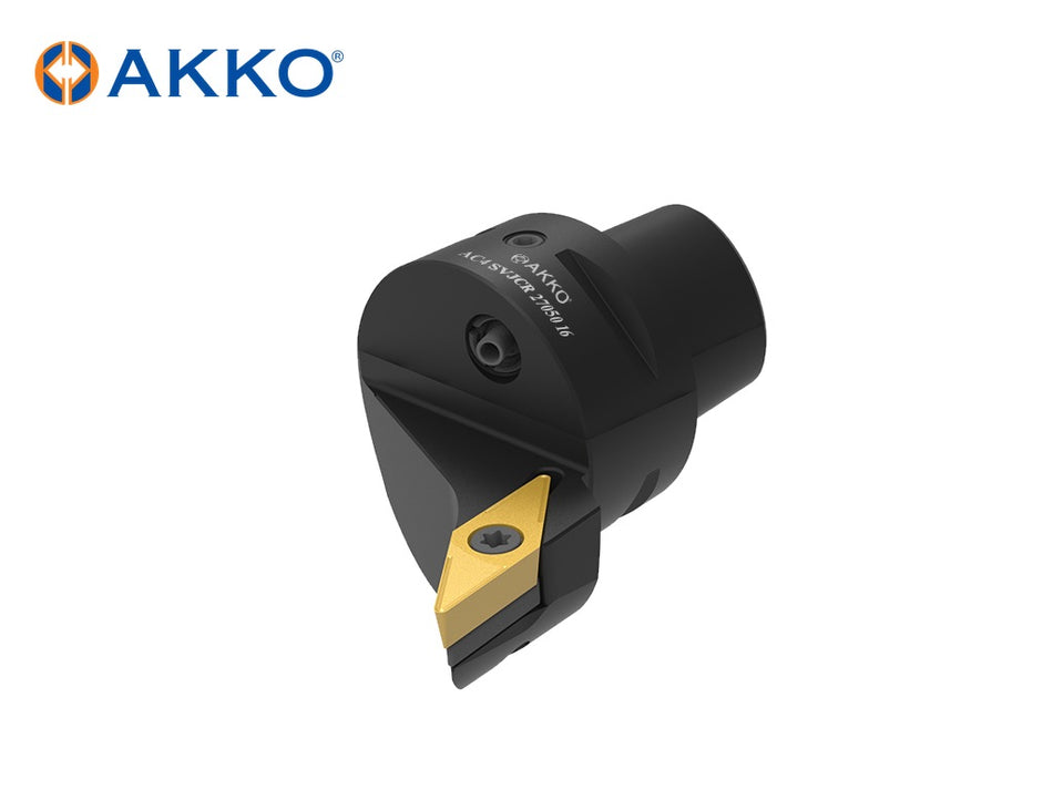 AKKO AC-SVJCR/L Monoblock External Turning Tool (ISO 26623-1 Polygonal Shank)