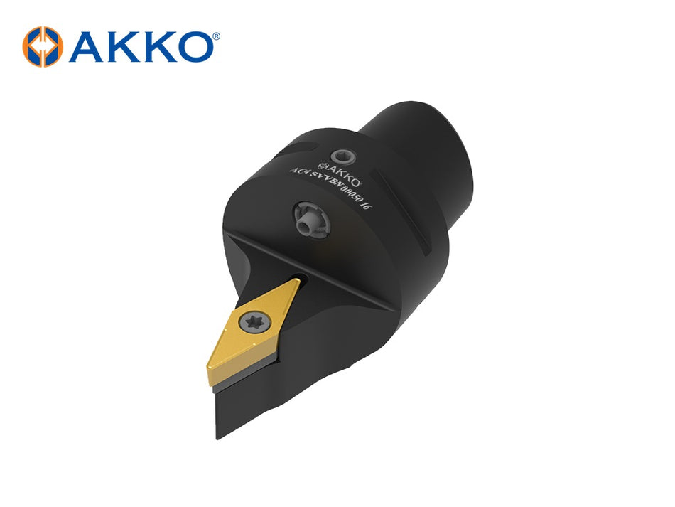 AKKO AC-SVVBN Monoblock External Turning Tool (ISO 26623-1 Polygonal Shank)