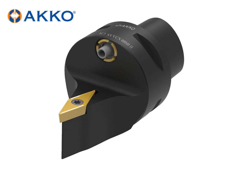 AKKO AC-SVVCN Monoblock External Turning Tool (ISO 26623-1 Polygonal Shank)