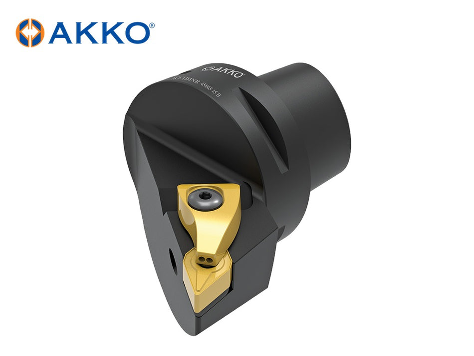 AKKO AC-TDJNR/L Monoblock External Turning Tool (ISO 26623-1 Polygonal Shank)