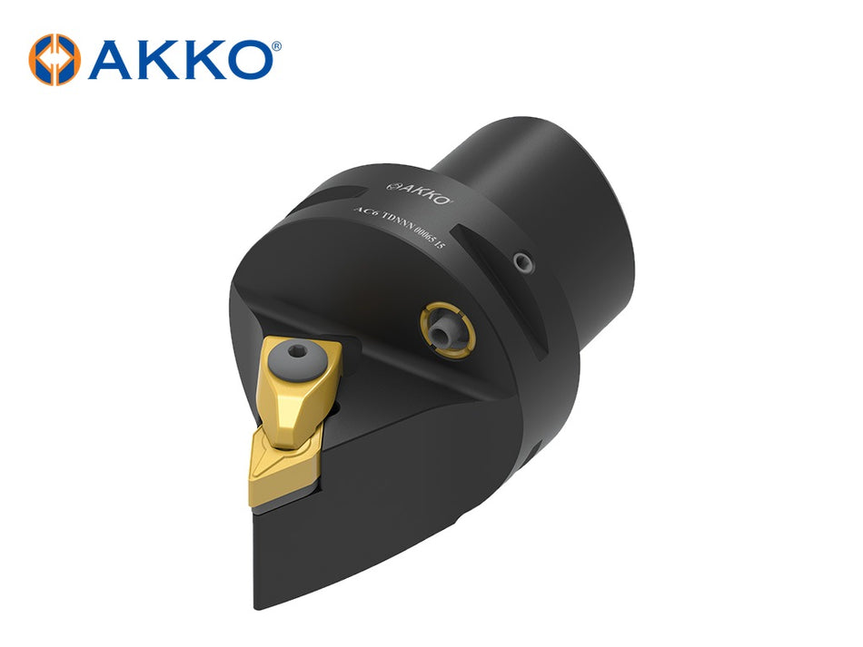 AKKO AC-TDNNN Monoblock External Turning Tool (ISO 26623-1 Polygonal Shank)