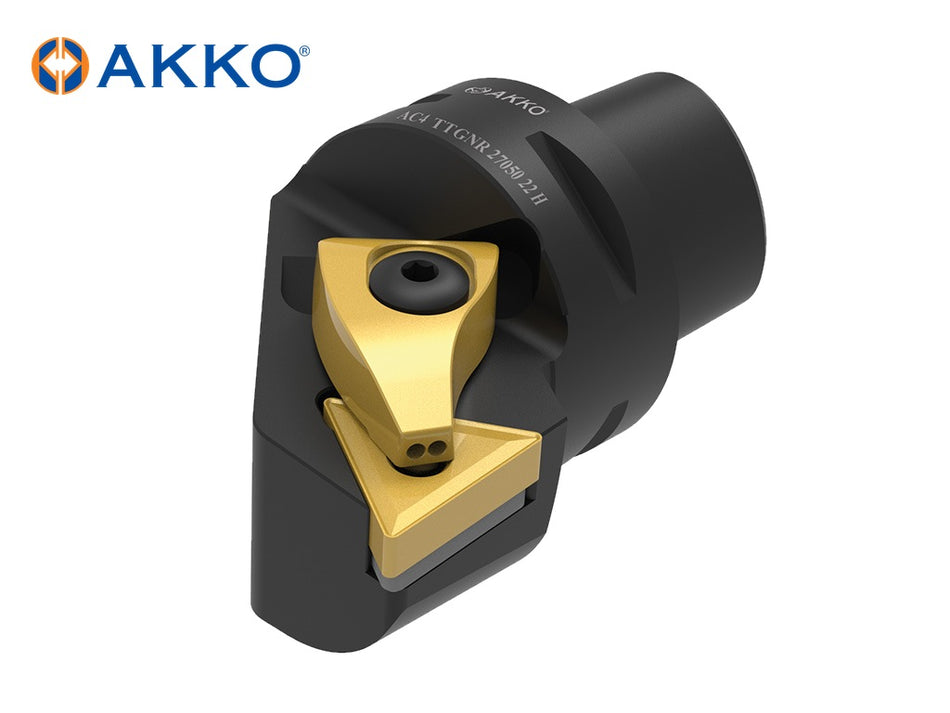 AKKO AC-TTGNR/L Monoblock External Turning Tool (ISO 26623-1 Polygonal Shank)