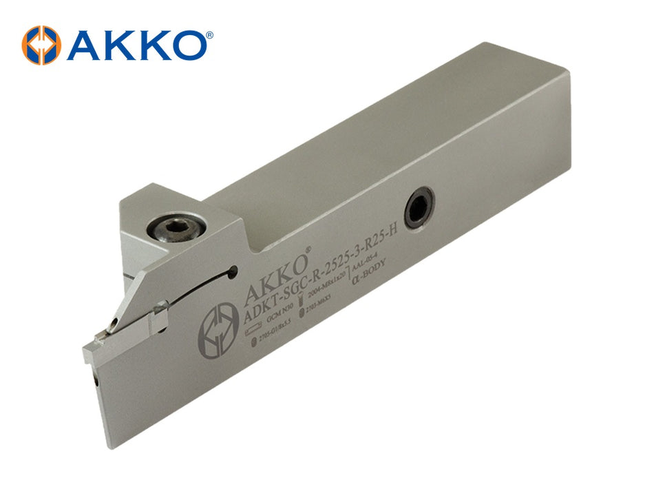 AKKO ADKT-SGC-R/L External Grooving Toolholder