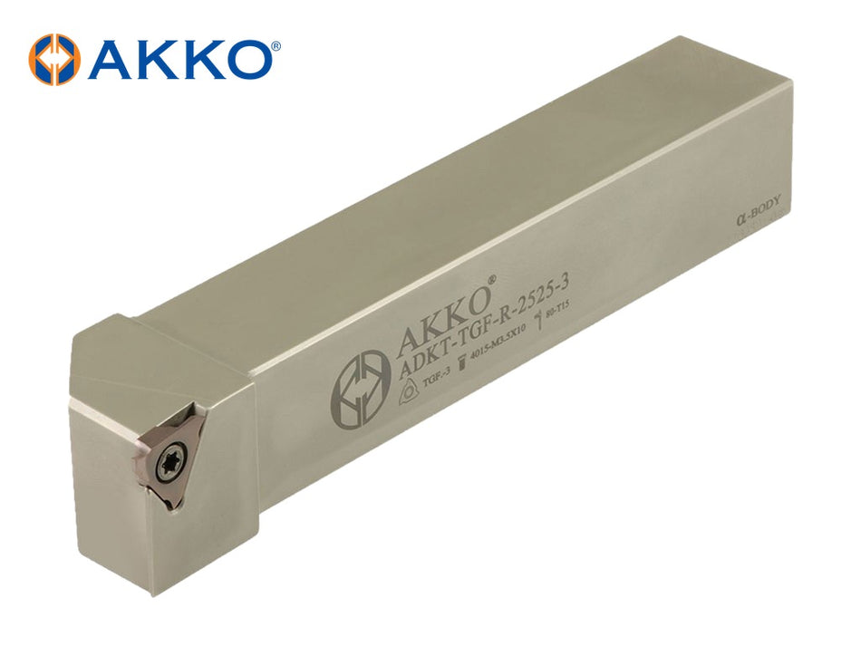 AKKO ADKT-TGF-R/L External Grooving Toolholder