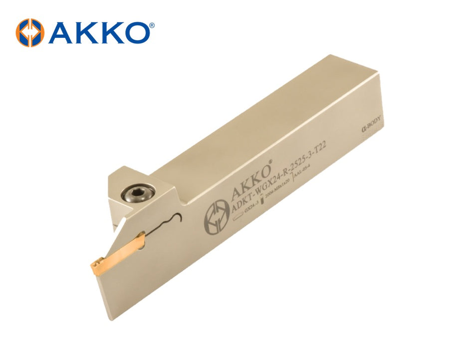 AKKO ADKT-WGX-R/L External Grooving Toolholder