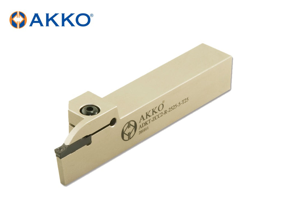 AKKO ADKT-ZCC2-R/L External Grooving Toolholder