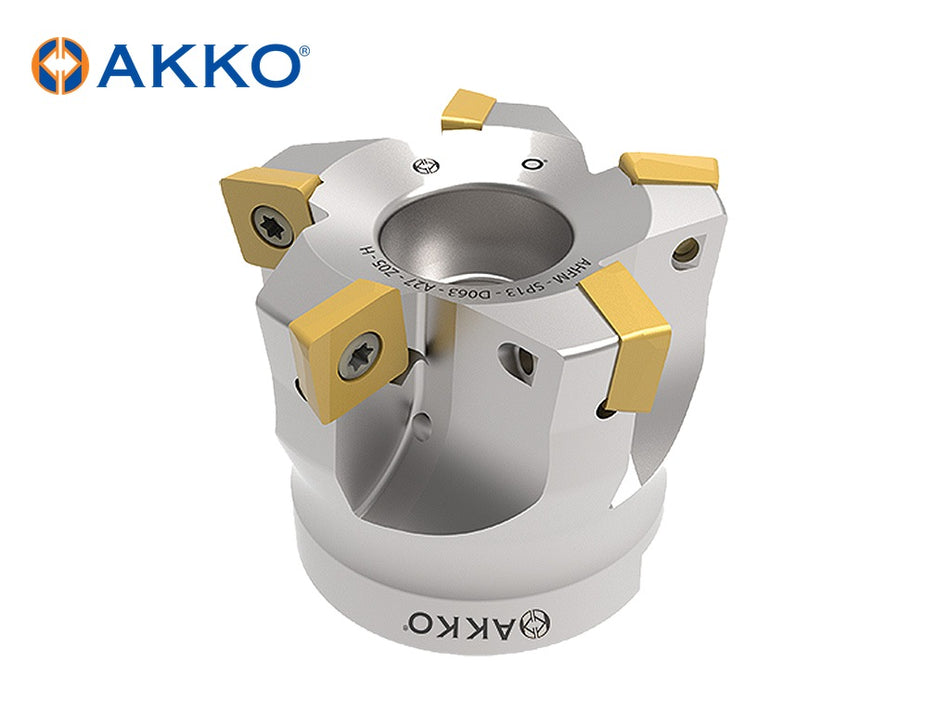 AKKO AHFM-SP13 High Feed Face Mill