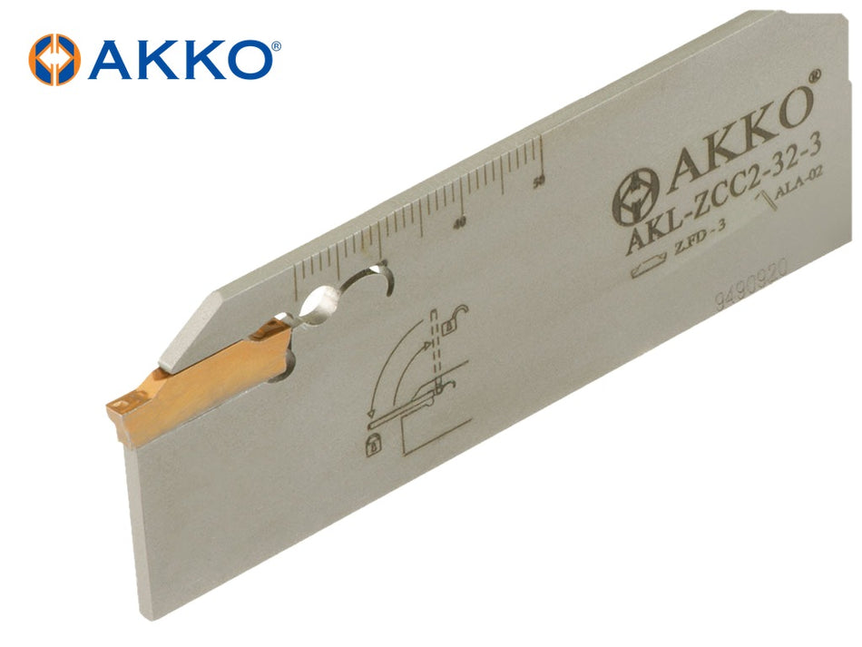 AKKO AKL-ZCC2 Parting and Deep Grooving Blade