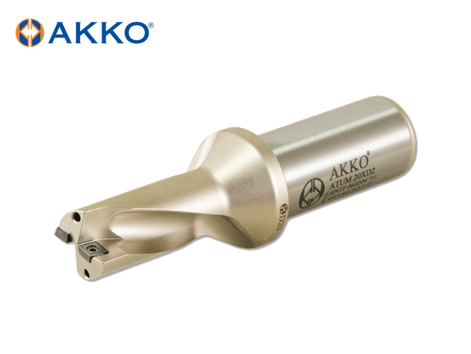 AKKO ATUM-XD2-SPGT ATUM Indexable Drill (U-Drill)