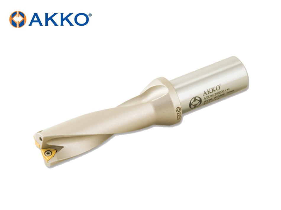 AKKO ATUM-XD3-WCM ATUM Indexable Drill (U-Drill)
