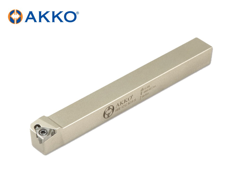 AKKO SER/L-S External Threading Toolholder for Swiss-Type Lathes