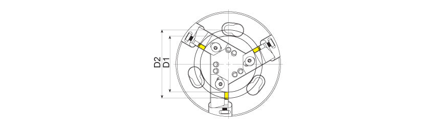 AKKO ACPBT Pipe Bevelling and Chamfering Tool - dimension drawing